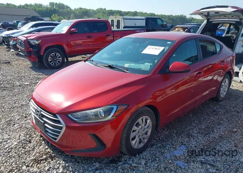 2017 Hyundai Elantra Se from USA, damaged, VIN 5NPD74LF2HH206696